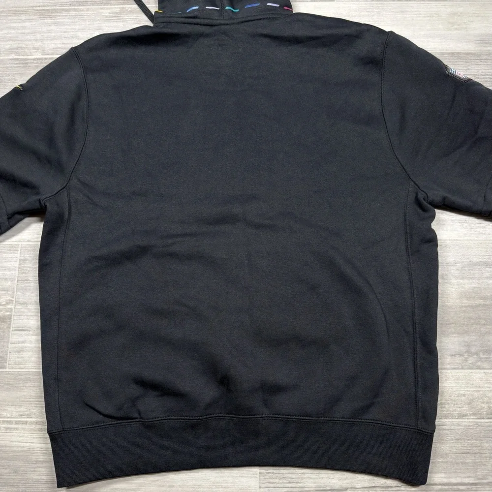 Tennessee Titans Nike NFL‎ Crucial Catch Therma Pullover Black Hoodie Men's Mdn
